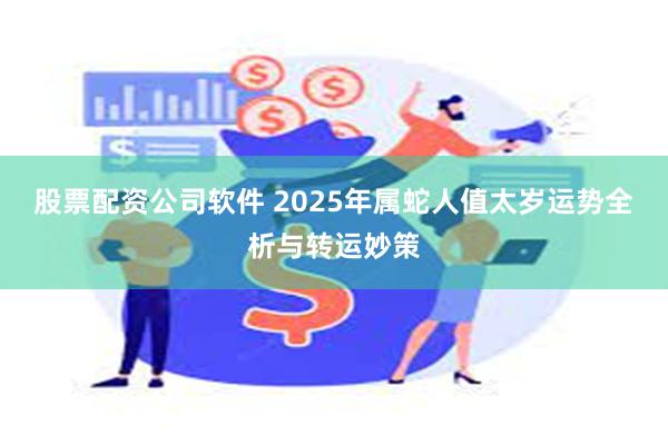 股票配资公司软件 2025年属蛇人值太岁运势全析与转运妙策